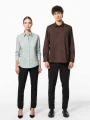 Chemises à personnaliser KARIBAN Chemise popeline polycoton entretien facile homme 