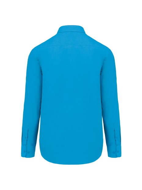 KARIBAN Chemise popeline polycoton entretien facile homme /api/colors/e40de318-302c-4c66-b949-5dcddefdc482 personnalisable