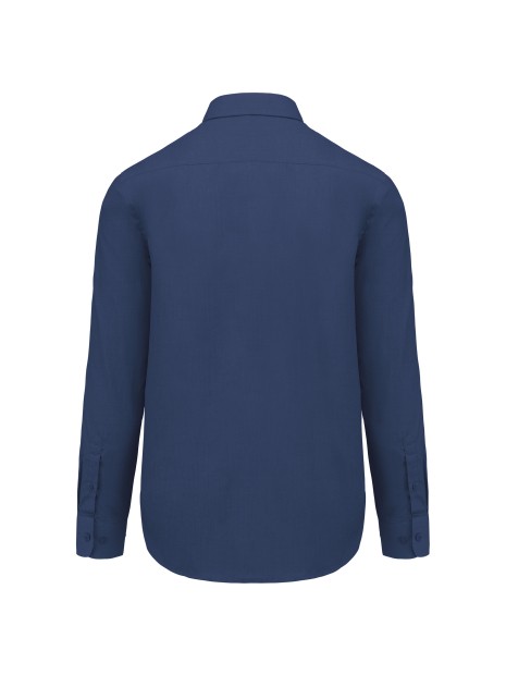 KARIBAN Chemise popeline polycoton entretien facile homme /api/colors/ad672b31-05a4-4a7a-979a-b5fc02595a56 personnalisable