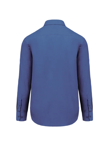 KARIBAN Chemise popeline polycoton entretien facile homme /api/colors/f3249b12-7706-4750-a566-5c92fd89a6dc personnalisable