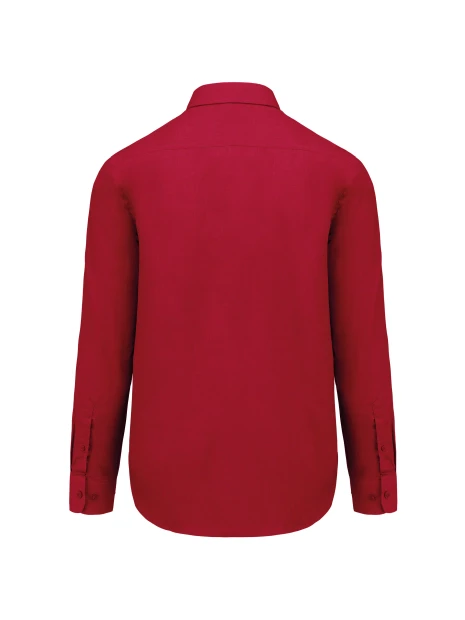 KARIBAN Chemise popeline polycoton entretien facile homme /api/colors/f7def30f-cf00-4a4e-8048-9f030f6d3017 personnalisable