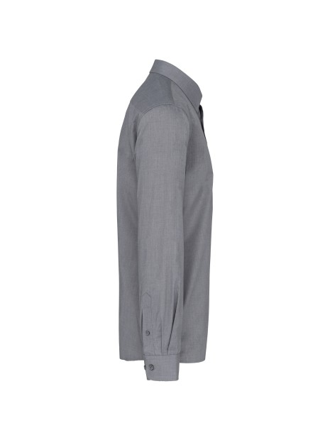 KARIBAN Chemise popeline polycoton entretien facile homme /api/colors/4aec04d1-687e-4c17-9275-2f36ebc782ac personnalisable