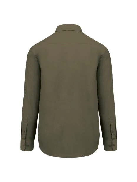 KARIBAN Chemise popeline polycoton entretien facile homme /api/colors/f670900e-42da-4667-ab56-d8f2804cba19 personnalisable