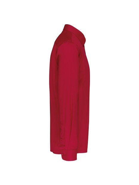 KARIBAN Chemise popeline polycoton entretien facile homme /api/colors/f7def30f-cf00-4a4e-8048-9f030f6d3017 personnalisable