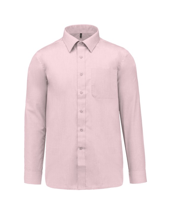 Chemises personnalisable KARIBAN Chemise popeline polycoton entretien facile homme