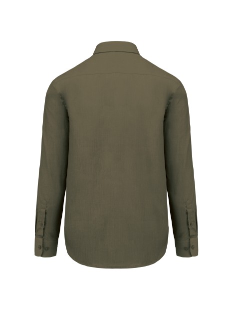 KARIBAN Chemise popeline polycoton entretien facile homme /api/colors/f670900e-42da-4667-ab56-d8f2804cba19 personnalisable