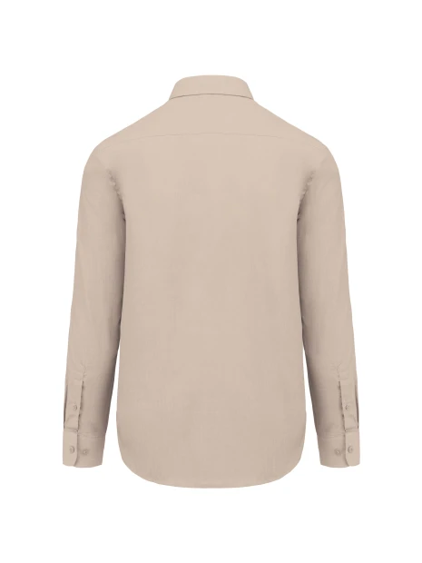 KARIBAN Chemise popeline polycoton entretien facile homme /api/colors/a97c0345-672e-42f2-9afe-b1145dea3541 personnalisable