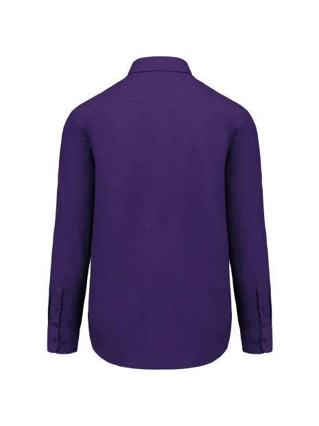 KARIBAN Chemise popeline polycoton entretien facile homme /api/colors/f28ecd26-255e-4b18-a29c-08c2af1111d3 personnalisable