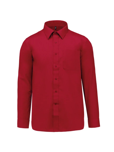 KARIBAN Chemise popeline polycoton entretien facile homme /api/colors/f7def30f-cf00-4a4e-8048-9f030f6d3017 personnalisable