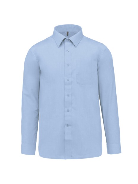 KARIBAN Chemise popeline polycoton entretien facile homme /api/colors/7cd11260-06e9-4679-96ce-f0c0cca5092d personnalisable