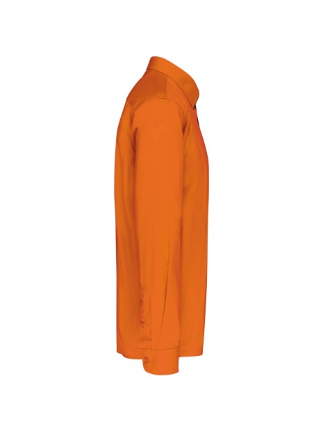 KARIBAN Chemise popeline polycoton entretien facile homme /api/colors/d51260d5-b263-4200-988d-ee19f414959e personnalisable