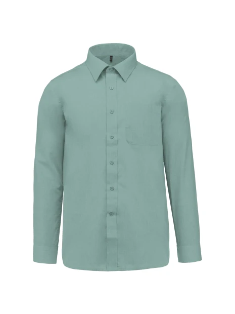 KARIBAN Chemise popeline polycoton entretien facile homme /api/colors/9461b1f5-f20c-4909-acf0-8bf53fdec48b personnalisable