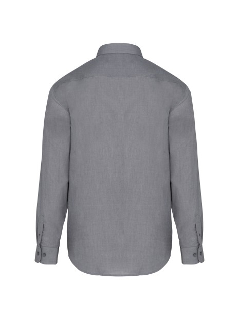 KARIBAN Chemise popeline polycoton entretien facile homme /api/colors/4aec04d1-687e-4c17-9275-2f36ebc782ac personnalisable