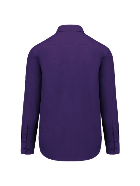 KARIBAN Chemise popeline polycoton entretien facile homme /api/colors/f28ecd26-255e-4b18-a29c-08c2af1111d3 personnalisable