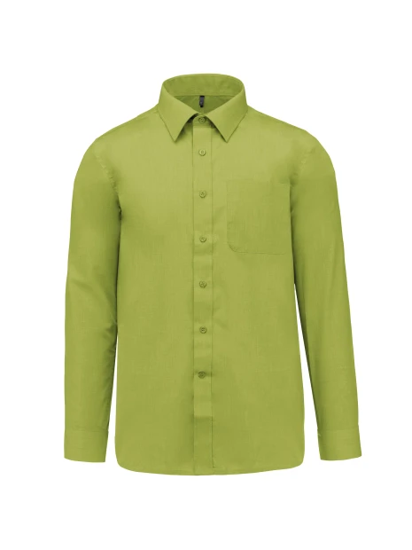 KARIBAN Chemise popeline polycoton entretien facile homme /api/colors/7ab928ec-33ab-4ba2-8fb6-e49c659be6ea personnalisable