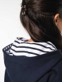 Sweat-shirts à personnaliser KARIBAN Sweat-shirt à capuche contrastée à motifs enfant unisexe 