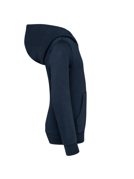 KARIBAN Sweat-shirt à capuche contrastée à motifs enfant unisexe /api/colors/384ae616-e794-4b57-9745-9c9b9832180d personnalisable