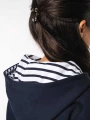 Sweat-shirts à personnaliser KARIBAN Sweat-shirt à capuche contrastée à motifs enfant unisexe 