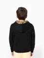 Sweat-shirts à personnaliser KARIBAN Sweat-shirt à capuche contrastée à motifs enfant unisexe 