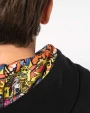 KARIBAN Kapuzensweatshirt mit kontrastfarbener Kapuze und Motiven für Kinder Sweatshirts personalisierbar