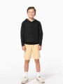 Sweat-shirts à personnaliser KARIBAN Sweat-shirt à capuche contrastée à motifs enfant unisexe 