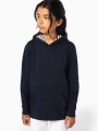 Sweat-shirts à personnaliser KARIBAN Sweat-shirt à capuche contrastée à motifs enfant unisexe 