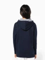 Sweat-shirts à personnaliser KARIBAN Sweat-shirt à capuche contrastée à motifs enfant unisexe 