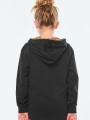 Sweat-shirts à personnaliser KARIBAN Sweat-shirt à capuche contrastée à motifs enfant unisexe 