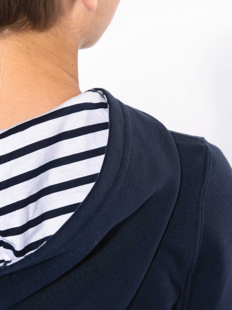 Sweat-shirts à personnaliser KARIBAN Sweat-shirt à capuche contrastée à motifs enfant unisexe 