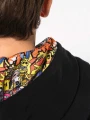 Sweat-shirts à personnaliser KARIBAN Sweat-shirt à capuche contrastée à motifs enfant unisexe 