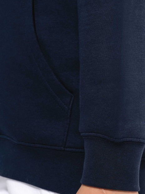 Sweat-shirts à personnaliser KARIBAN Sweat-shirt à capuche contrastée à motifs enfant unisexe 