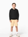 Sweat-shirts à personnaliser KARIBAN Sweat-shirt à capuche contrastée à motifs enfant unisexe 