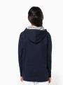 Sweat-shirts à personnaliser KARIBAN Sweat-shirt à capuche contrastée à motifs enfant unisexe 