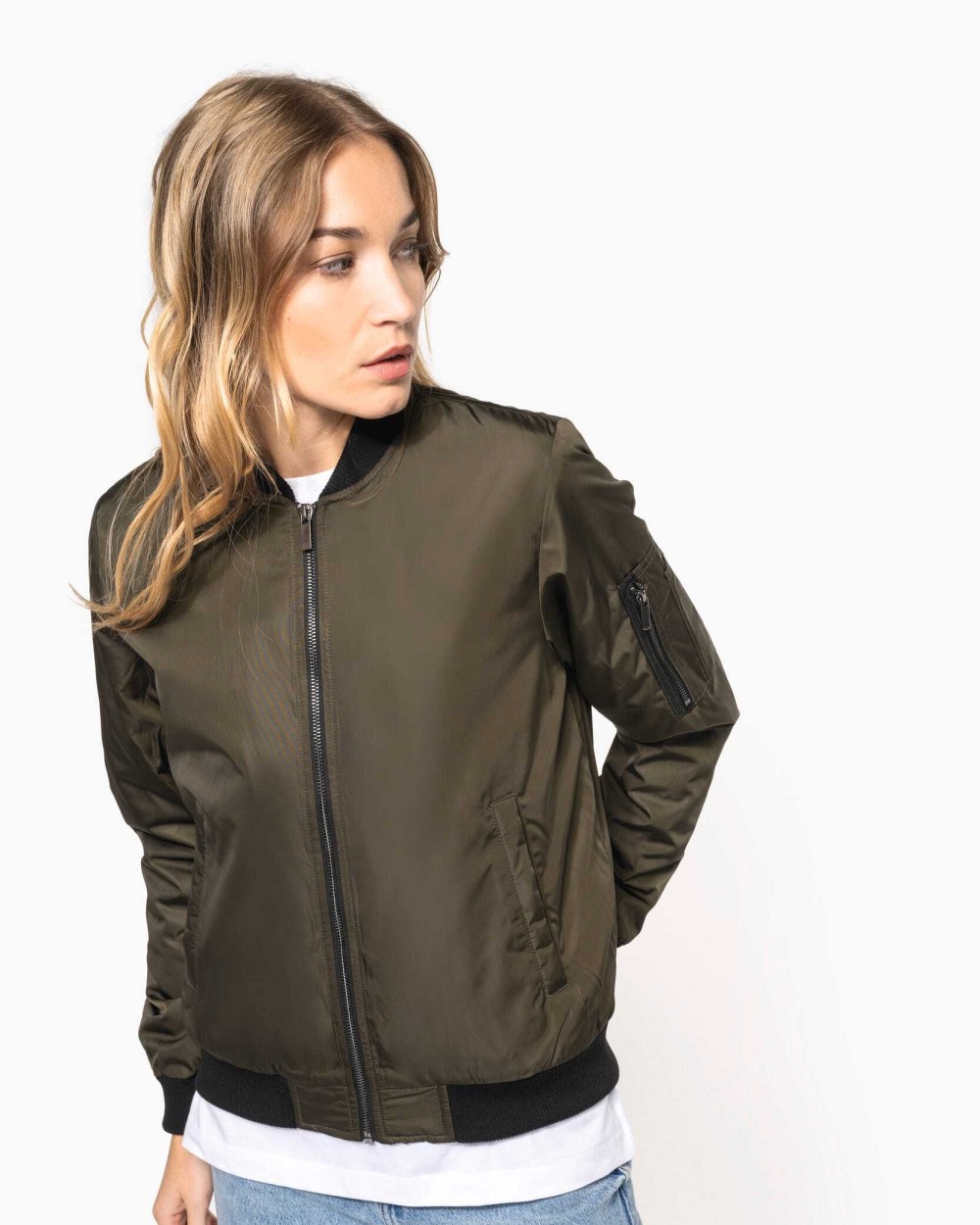KARIBAN Bomberjacke für Damen Jacken personalisierbar