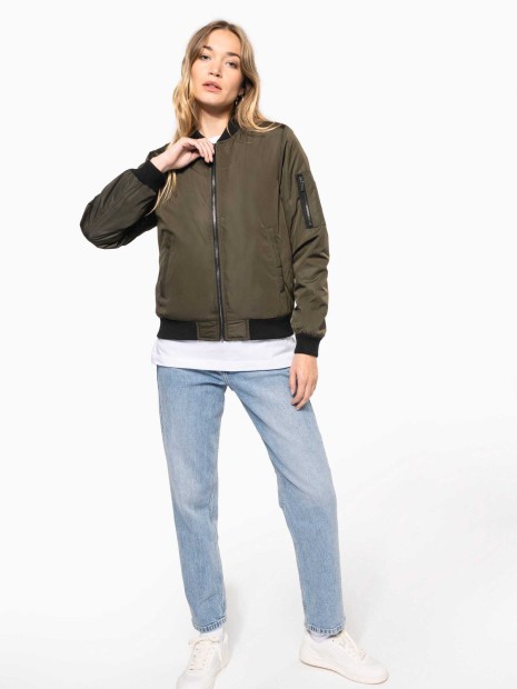 Vestes à personnaliser KARIBAN Blouson bomber femme 