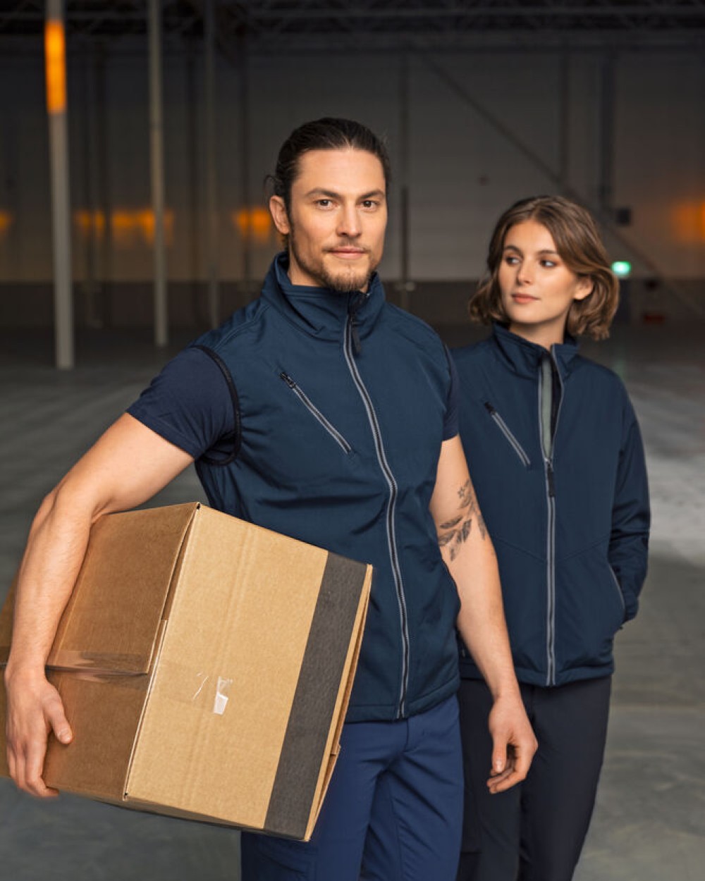 Softshells JOBMAN 7502 Softshell Vest voor bedrukking &amp; borduring