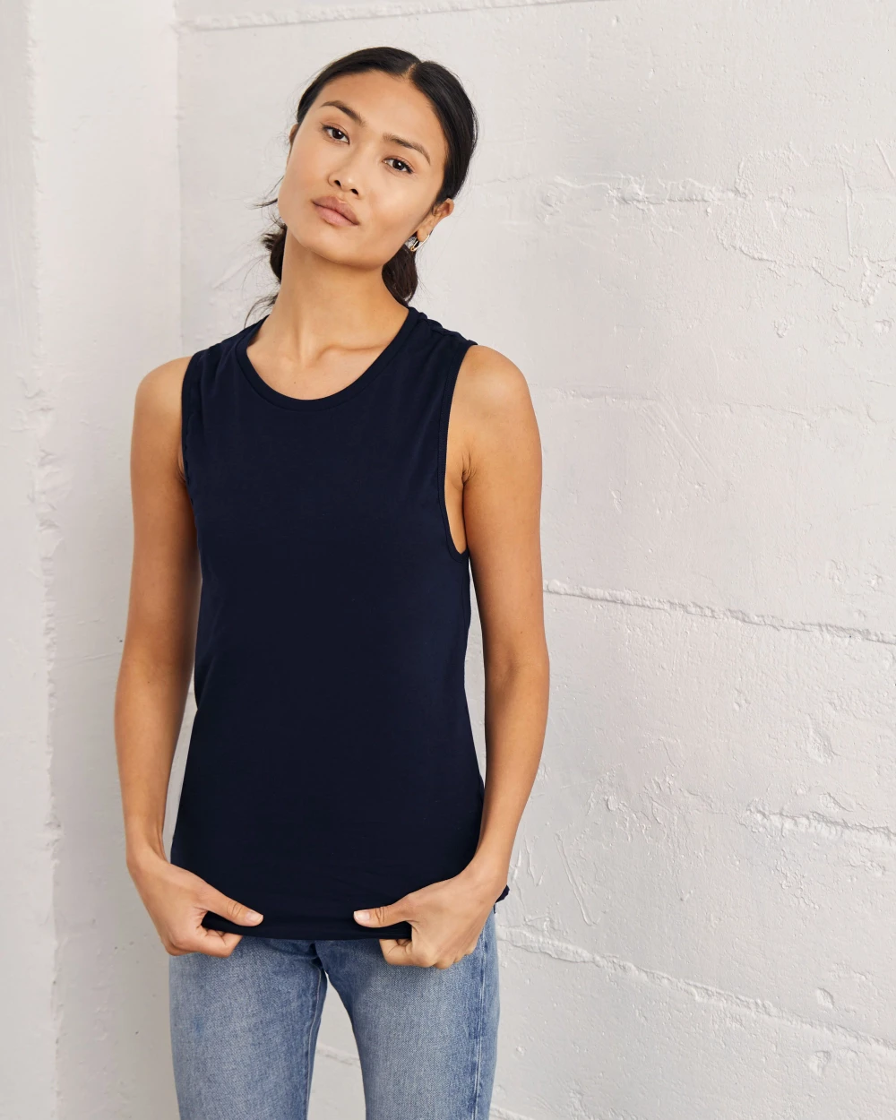 T-shirts BELLA-CANVAS WOMEN'S JERSEY MUSCLE TANK voor bedrukking &amp; borduring