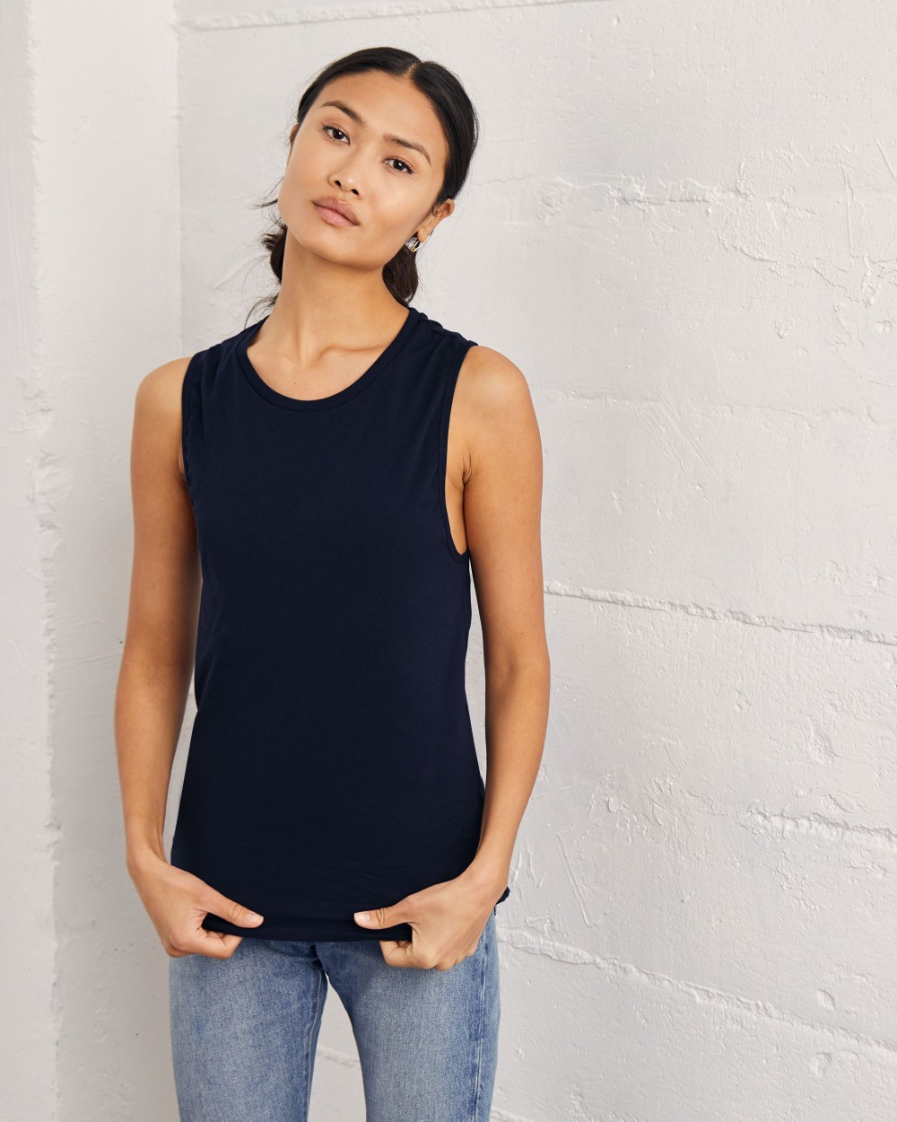 T-shirts BELLA-CANVAS WOMEN'S JERSEY MUSCLE TANK voor bedrukking &amp; borduring