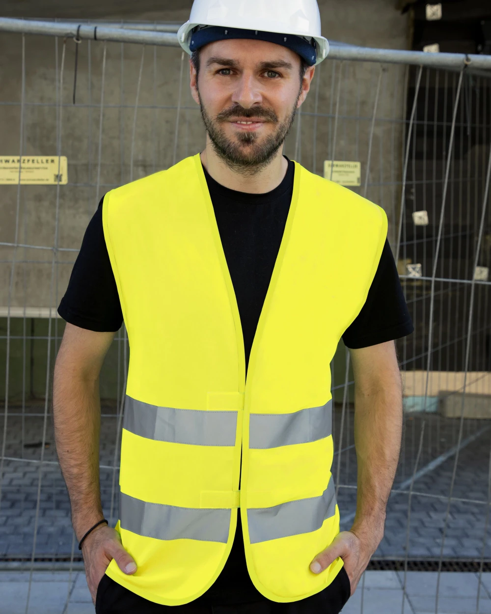Gilets de sécurité personnalisable KORNTEX SAFETY VEST FOR PRINT "PASSAU"