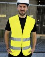Fluo vestjes KORNTEX SAFETY VEST FOR PRINT "PASSAU" voor bedrukking &amp; borduring