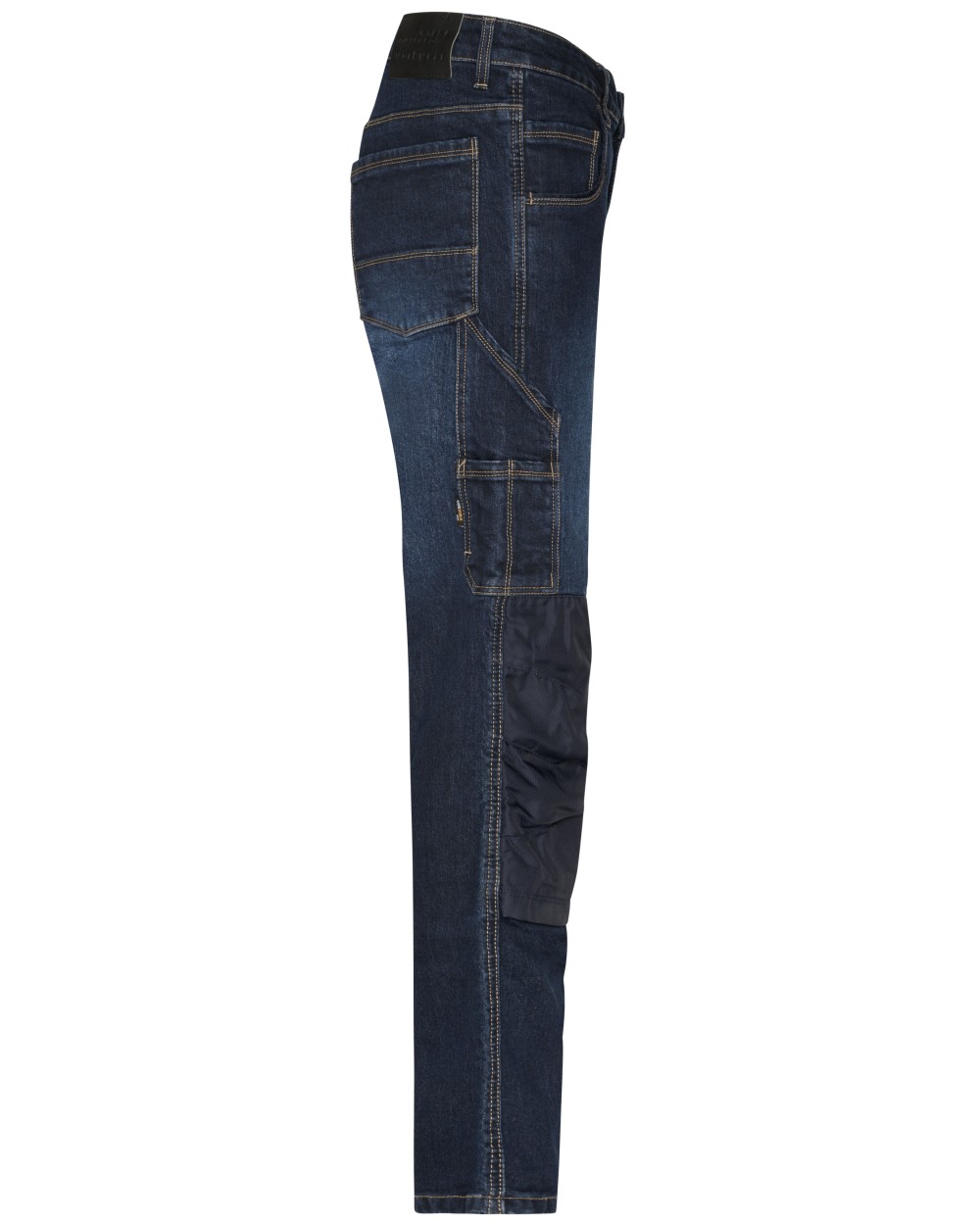 Broeken JAMES & NICHOLSON Workwear Stretch-Jeans voor bedrukking &amp; borduring