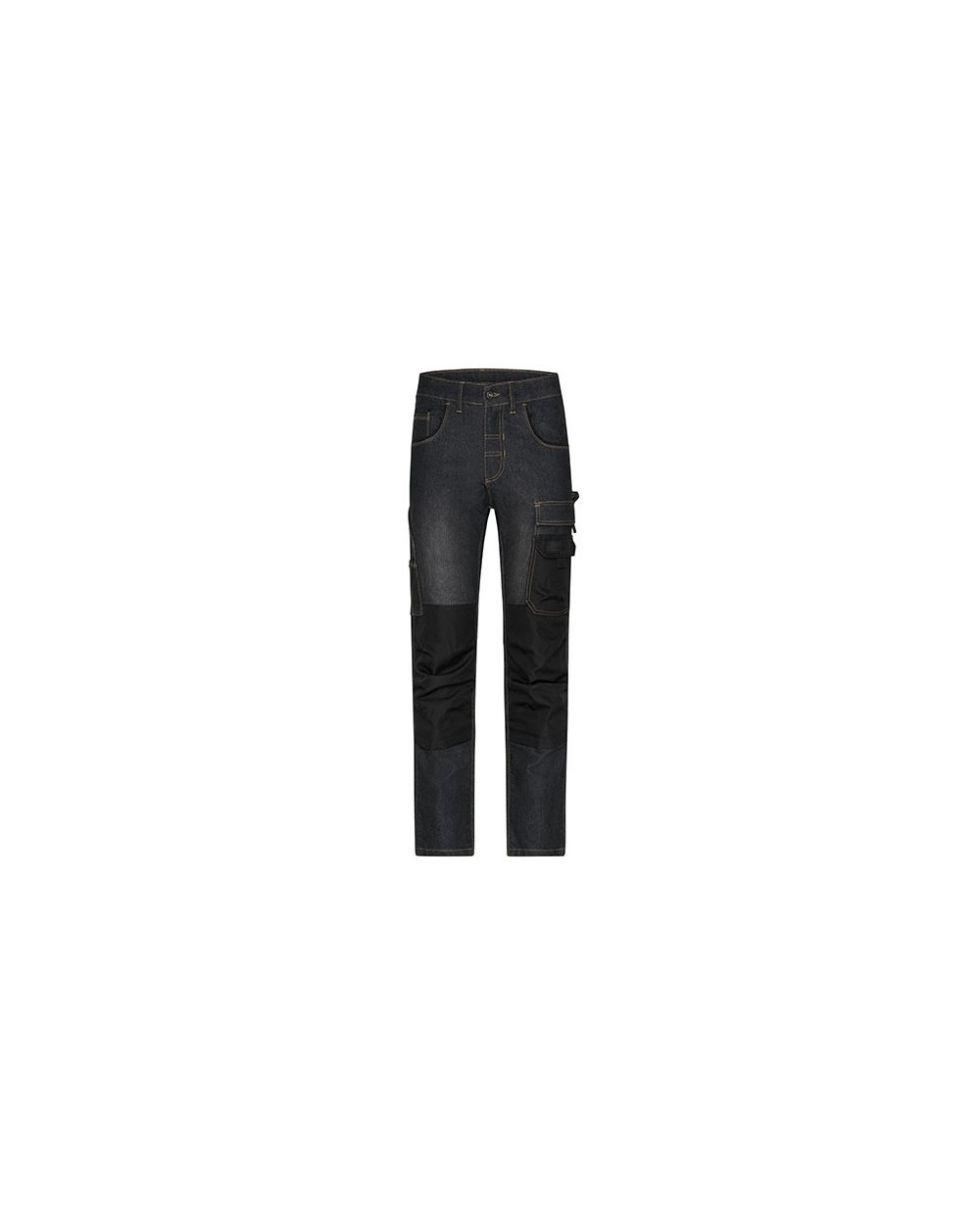 Broeken JAMES & NICHOLSON Workwear Stretch-Jeans voor bedrukking &amp; borduring