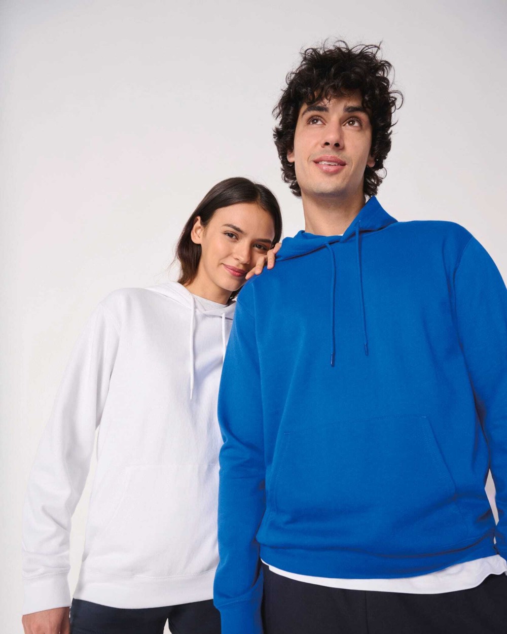 Sweaters & hoodies IDEAL BASIC BRAND Uniseks sweater met capuchon voor bedrukking &amp; borduring