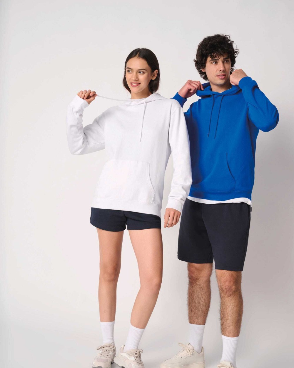Sweaters & hoodies IDEAL BASIC BRAND Uniseks sweater met capuchon voor bedrukking &amp; borduring
