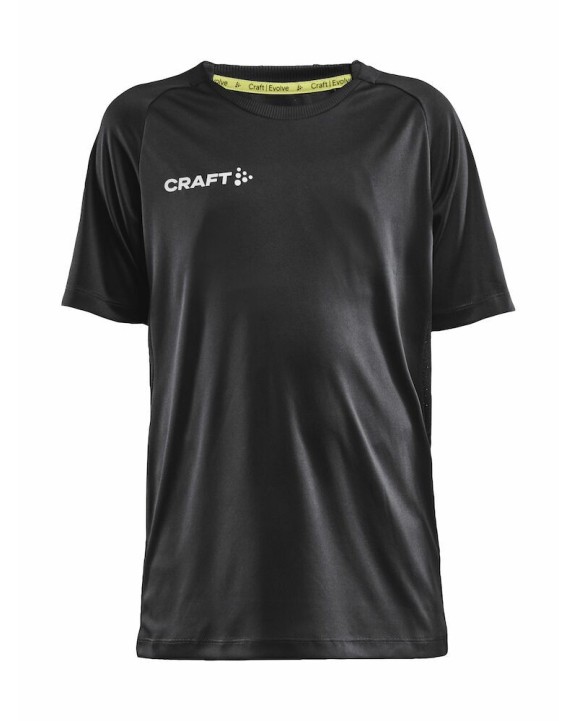 CRAFT Evolve Tee Jr T-Shirts personalisierbar