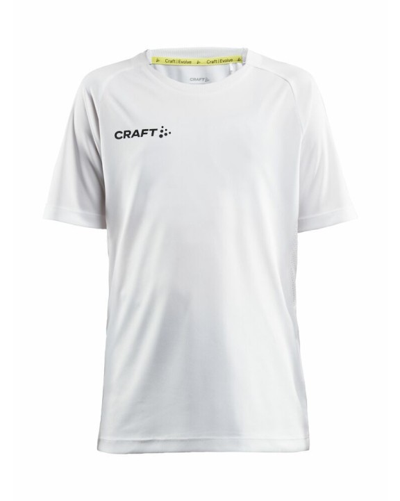 CRAFT Evolve Tee Jr T-Shirts personalisierbar