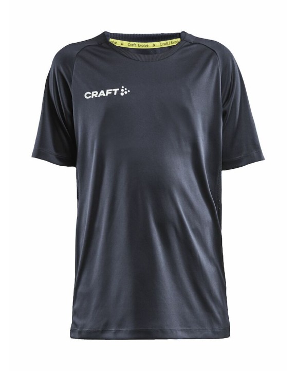 CRAFT Evolve Tee Jr T-Shirts personalisierbar