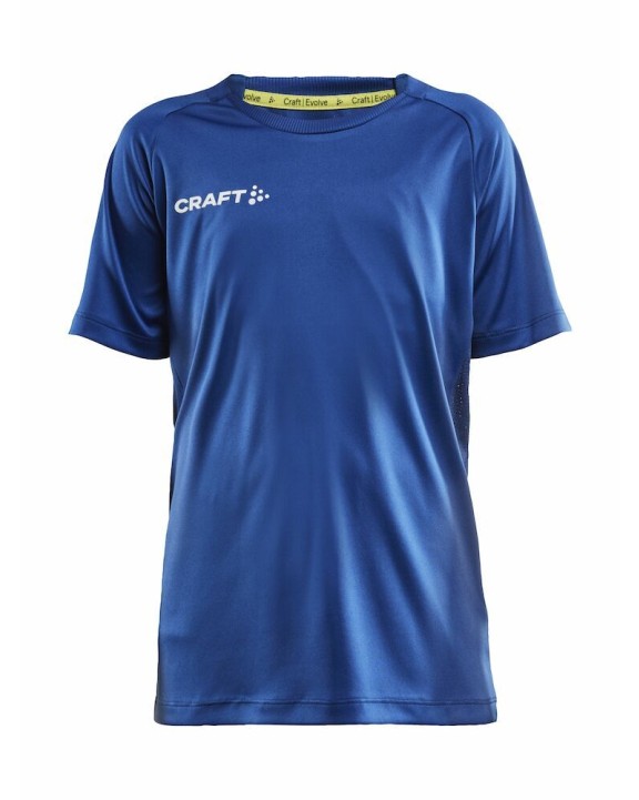 CRAFT Evolve Tee Jr T-Shirts personalisierbar