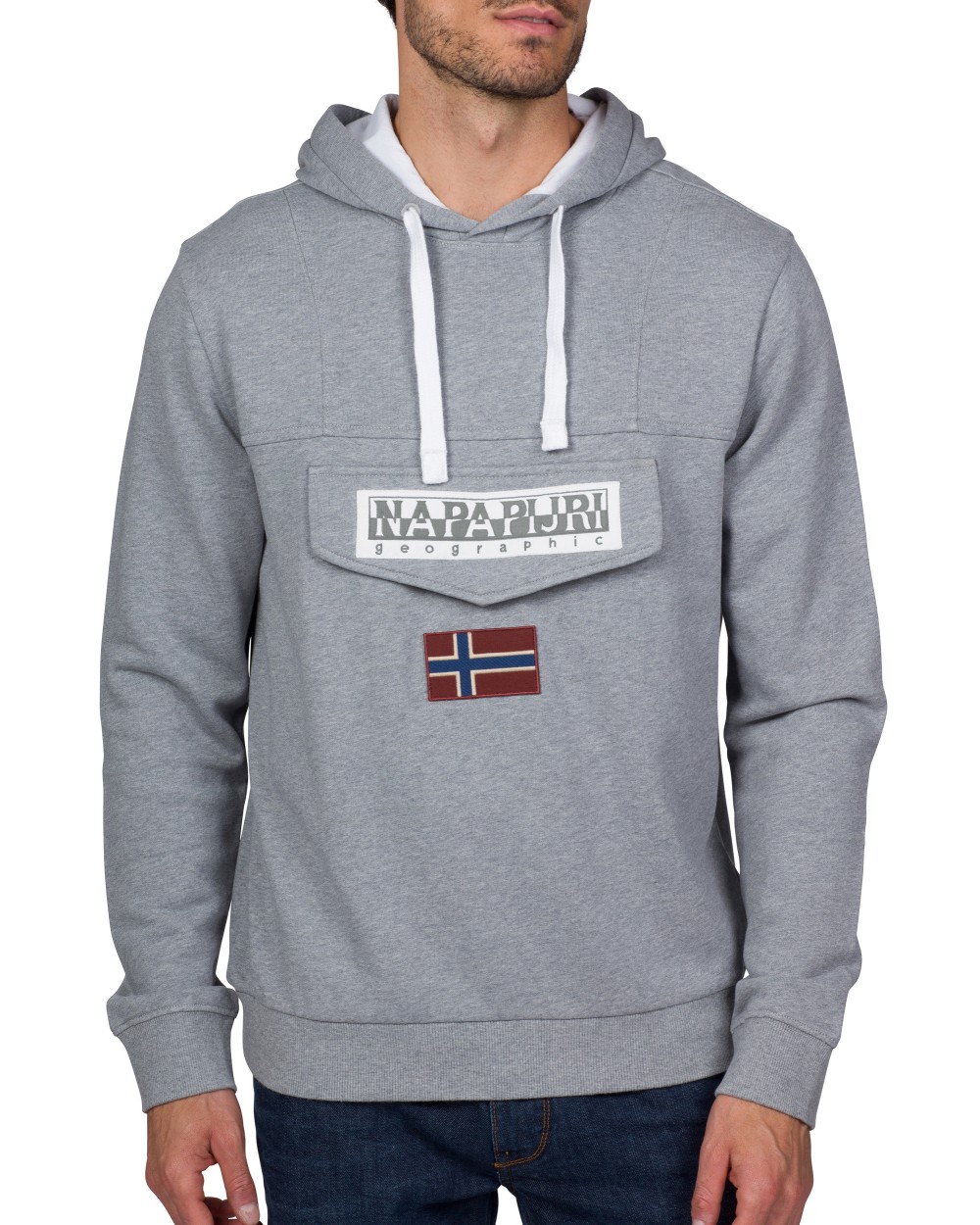 Sweaters & hoodies NAPAPIJRI Burgee SUM 3 sweater met capuchon voor bedrukking &amp; borduring