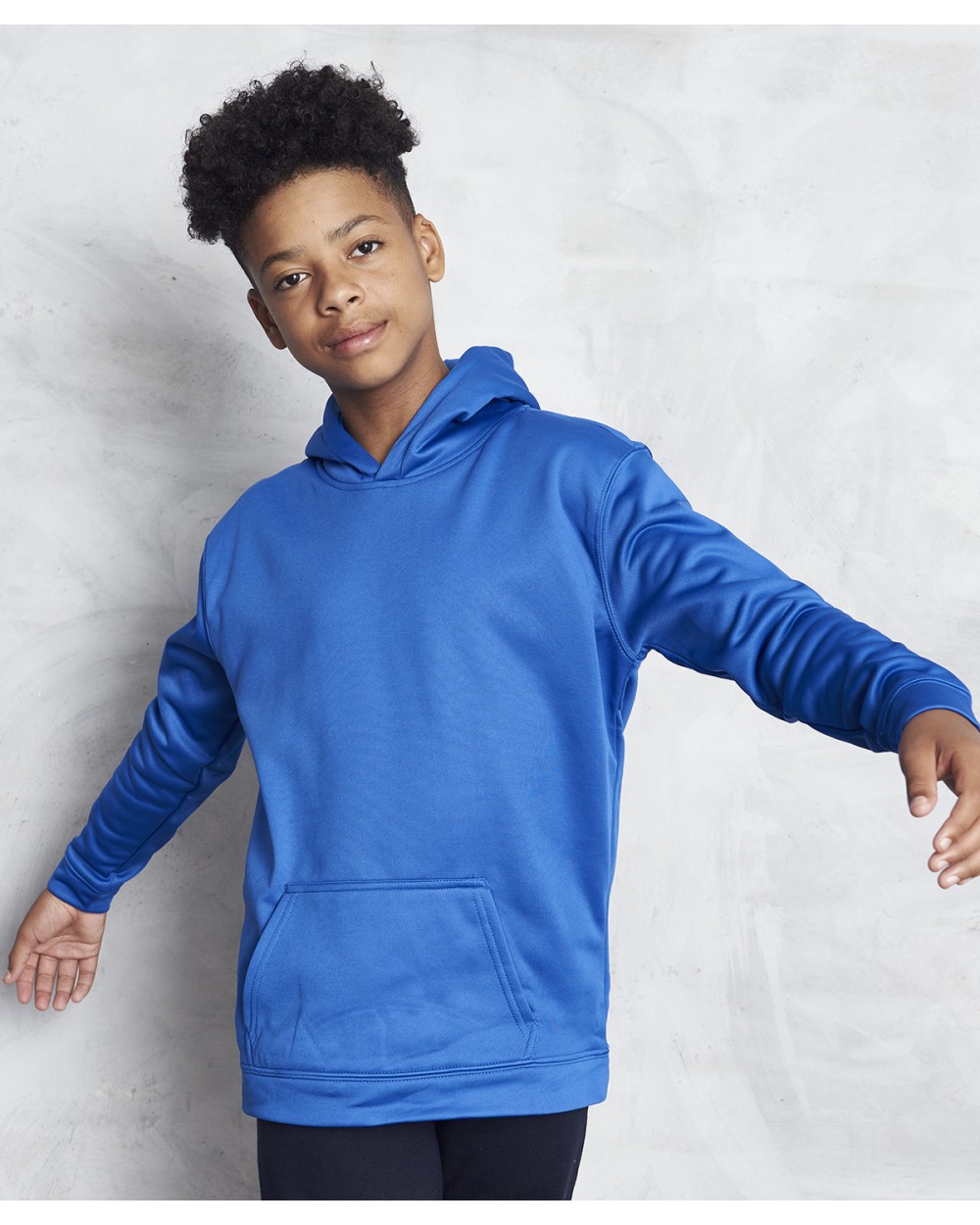 AWDIS Kids Sports Polyester Hoodie Sweatshirts personalisierbar